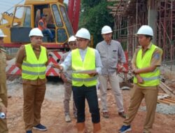 Wakil Walikota Tangsel Sidak Pembangunan Kantor Kecamatan Setu dan Kelurahan Babakan
