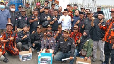 Forum Silaturahmi Ormas Bersama Kecamatan Karang Tengah Kota Tangerang Peduli Bencana Gempa Cianjur