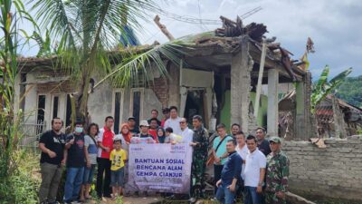 MUF Kolaborasi dengan SMAC Salurkan Bantuan ke Gempa Cianjur