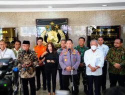 Rapat Lintas Sektoral Nataru Kapolri Pastikan Wujudkan Rasa Aman Bagi Warga