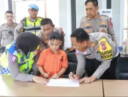 Kapolres Majalengka Bantu Anak Tersesat Asal Blora Bertemu Keluarganya