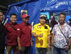 Ringankan Korban Kebakaran, Ketua AMPG Bersama Ketum FORPETAB Dan Ketua FWJI Jakarta Barat Ikut Prihatin