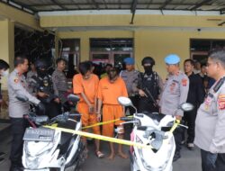 Polres Indramayu Amankan dua Pelaku Pencurian Sepeda Motor 