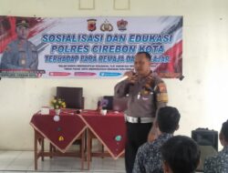 Unit Kamsel Lantas Polres Ciko Blusukan Giat Police Goes To School Ajak Pelajar Tertib Berlalu Lintas