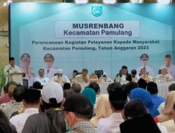 Kecamatan Pamulang Kota Tangsel Gelar Musrenbang RKPD Tahun 2024 ; Utamakan Aspirasi Masyarakat
