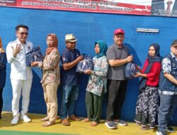 Sebanyak 3000 Bingkisan Paket Sembako Dibagikan Untuk Pendukung Mochamad Pandu, SE