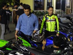 Ops Keselamatan Polres Ciko Tindak Secara Humanis pengguna Knalpot Bising Dan Tidak Standar