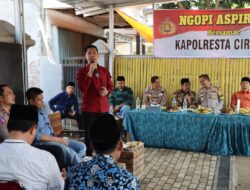 Kapolresta Cirebon Gelar Ngopi Aspirasi Bersama Berbagai Unsur Masyarakat Pabedilan