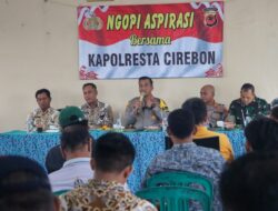 Kapolresta Cirebon Gelar Ngopi Aspirasi Bersama Berbagai Unsur Masyarakat Di Dukupuntang