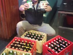 Tim Gagak Satpol PP Tangsel Amankan 399 Minuman Keras Beralkohol di Tempat Hiburan