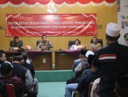 Guyub Ke RW ,Ini Pesan Kapolres Tangerang Selatan