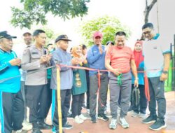 Anggota DPRD Sutikno, Resmikan Penataan Kawasan Lapangan Olah Raga Kelurahan Bintaro