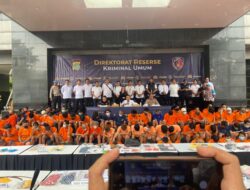 Polda Metro Jaya dan Polres Jajaran Gelar Pengungkapan Operasi Pekat 2023 Selama 15 Hari