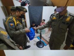 Tim Gagak Hitam Satpol PP Tangsel Gelar Razia Kos Kosan Amankan Pasangan Wanita Bukan Suami Istri