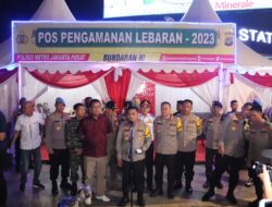 Kapolda Metro Tinjau Langsung Malam Takbiran: Jakarta Aman dan Kondusif