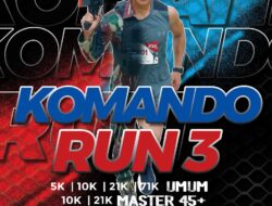 Event Akbar Komando Run 3 Kopassus, Terbuka Untuk Umum, Ini Persyaratannya