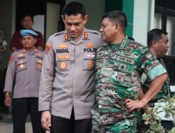 Pererat Sinergitas TNI – Polri, Polres Tangsel Berkunjung Ke Kodim 0506/Tangerang