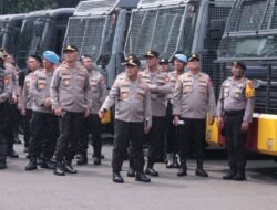 Kapolda Metro Apel Kesiapan Pasukan dan Perlengkapan Anggota Dit Samapta Polda Metro Jaya
