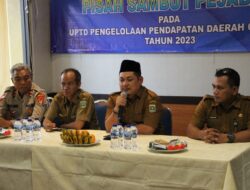 Sertijab Kepala UPT Samsat Cikokol, Dwi Nopriadi Atma Wijaya Target 100% Tahun 2023