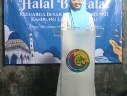 Warga Kampung Lio RT:003 RW:001 Adakan Halal Bihalal, Yang Lebih Spesialnya Dihadiri Bacaleg Partai PKB Dapil Pondok Aren Maharsiwi Diah Chandra Dewi S.Pd., M.M.