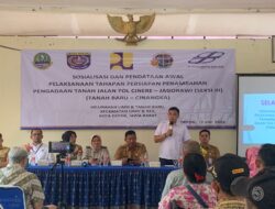Penyelesaian Lahan Tol Cijago, BPN Depok Targetkan di Bulan September 2023