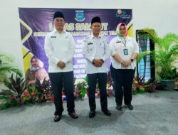 Lepas Sambut Kecamatan Ciputat Timur dari Sekertaris Lama Bunga Putri Kepada Sekertaris Baru Kamaludin