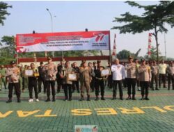 Apel Kasatkamling, Kapolres Tangsel Sampaikan Amanat Kapolri