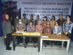 Selamatkan Rumah Ibadah Jemaat Gelar Konferensi Pers