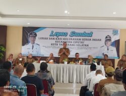 Sertijab lurah, Kasie Kessos & KasiePem Kelurahan Serua Indah, Ini Pesan Camat Ciputat