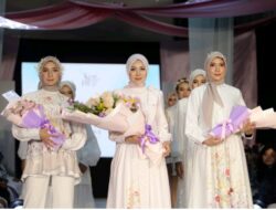 MDLY Presents: Feminin Dramatic Amarylis 2023 Koleksi selebrasi yang mengeksplorasi keindahan dan suka cita setiap Wanita di event Tangerang modest fashion week 2023