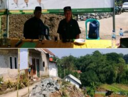 Launching Program Anggaran Sami Sade Tahun 2023 Desa Parakan Jaya Membangun TPT & Betonisasi Jalan Desa 