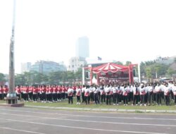 Rangkaian Hari Jadi  ke-75  Polwan RI Gelar Olahraga Bersama 