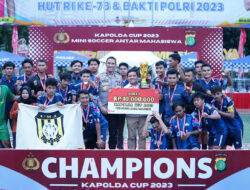 Berjalan Sukses, Turnamen Mini Soccer Kapolda Cup 2023 Polda Metro Jaya Resmi Ditutup