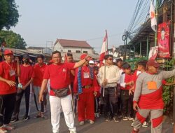 Gerak Jalan Hingga Ratusan Doorprez Warnai Meriahkan HUT RI Ke 78 RW 10 Kedaung Pamulang