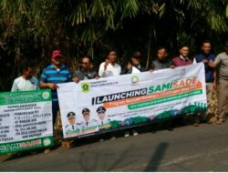 Launching Program Anggaran Sami Sade Tahun Anggaran 2023 Desa Ciareteun Ilir Bangun Dua TPT & Aspal Jalan