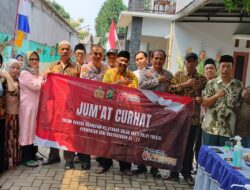 Jum’at Curhat” Polres Tangsel, Serap Keluhan Warga RW.08 Kel. Sawah Baru