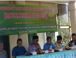 4 Usulan menjadi skala Prioritas RKP Desa Semplak barat di Musrembangdes.