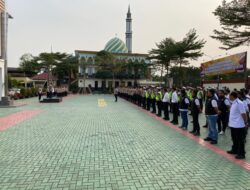 Apel Pergeseran Pasukan Pengamanan Pilkades Di Wilkum Polres Tangsel