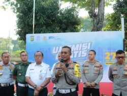 Dalam Rangka Operasi Zebra Jaya 2023 Polda Metro Jaya Gelar Uji Emisi Gratis