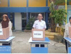 Demokrasi Lingkungan Sekolah SMPN 02 Kota Tangsel Gelar Pemilihan Ketua Osis Dengan Pencoblosan