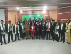 17 Advokat Persadin Resmi Mengucapkan Sumpah di Pengadilan Tinggi Banten