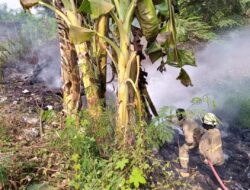 Peduli Lingkungan dan Polusi Udara, Polrestro Tangerang Kota Minta Masyarakat Jangan Bakar Sampah dan Ban Bekas Secara Ilegal