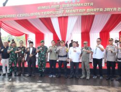 Polres Tangsel Gelar Simulasi Sispamkota Dalam Rangka Pengamanan Pemilu 2024