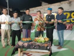 Lapangan Cakar Ceker Resmi Di Buka Oleh Ketua Lingkungan