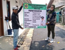 Kades Tegal Realisasikan DD Tahun Anggaran 2023 Di Kampung Hambulu