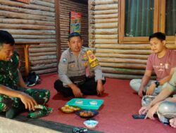 inergitas TNI – Polri Wilayah Hukum Polsek Cijeruk Silahturahmi Warga Binaan Beri Himbauan Kamtibmas dan Ajak Cegah TPPO