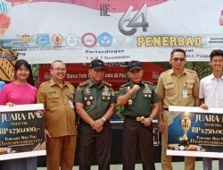 32 Tim Bola Voli Tingkat SMP & SMA Se Tangsel Ikuti Turnamen HUT Danpuspenerbad Ke 64