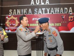 Polres Cirebon Kota Gelar Syukuran HUT Brimob Ke-78 Tahun 2023