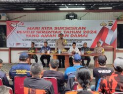 Jalin Silaturahmi Kapolsek Kedu Dengan Tokoh Agama, Masyarakat, Pemuda, Ormas dan Kelompok Indonesia Timur Bersatu