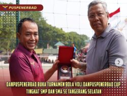 DANPUSPENERBAD Buka  TURNAMEN BOLA VOLI DANPUSPENERBAD CUP Tingkat  SMP Dan  SMA SE Tangerang selatan